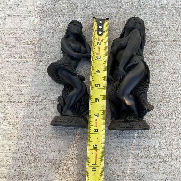 2 VTG Coco Joe Style HIP Original Hula Dancer Goddess Figurines Hawaii 1973 HN - Picture 3 of 4